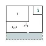 Apartmán 1 Bedroom Cozy In *