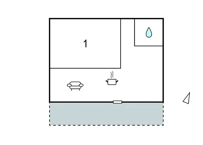 Apartman 1 Bedroom Lovely In *